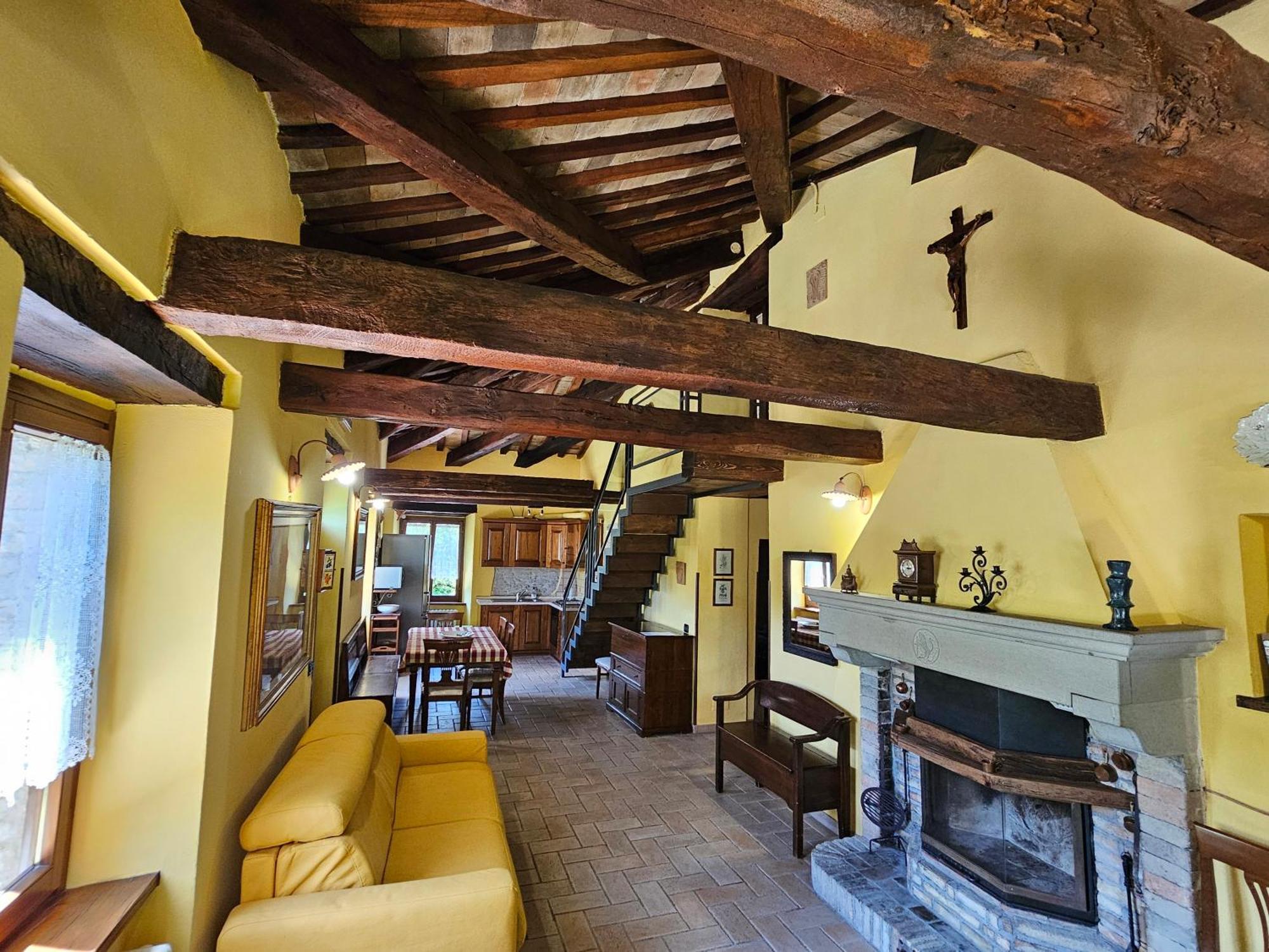 Agriturismo Ca Serrantonio - Ferri Appartamento Rossini Urbania Bagian luar foto